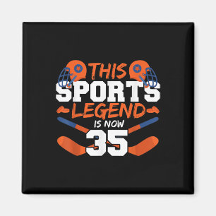 This Sports Legend Is Now 35 Magnet