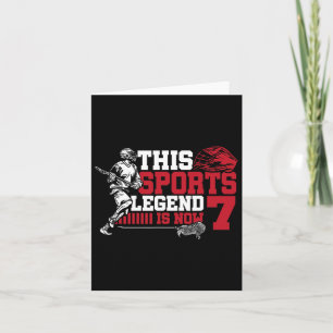 This Sports Legend Is Now 7  Card