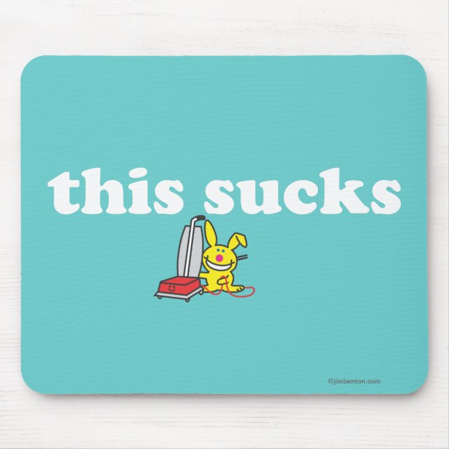 This Sucks Mouse Pad (Front)