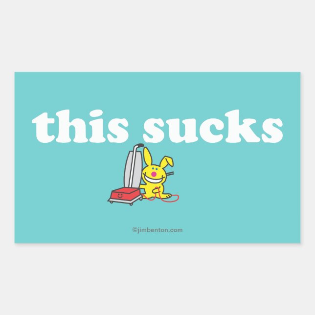 This Sucks Sticker (Front)