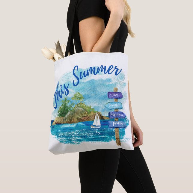 This Summer Tote Bag (Close Up)
