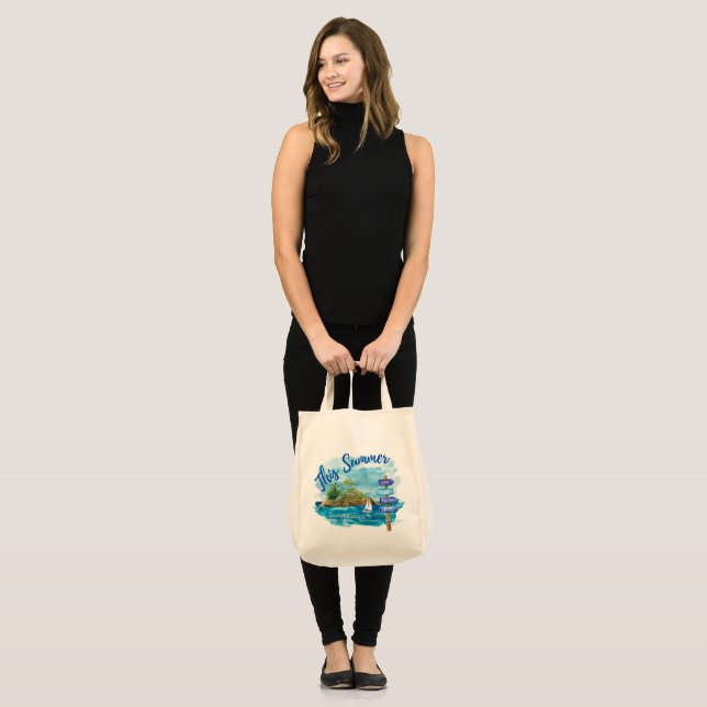This Summer Tote Bag (Front (Model))
