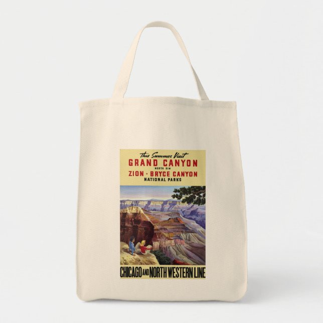 This Summer Visit Grand Canyon Tote Bag (Front)
