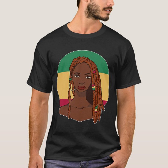 This That  Chocolate Braids  Chocolate T-Shirt (Front)