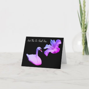 This Too Shall Pass Swan Colour Inspirational   Card