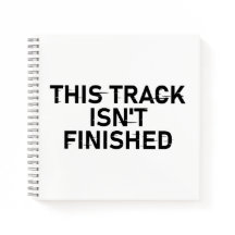 This Track Isn’t Finished - Glitch Text Design