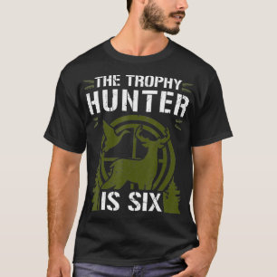 This Trophy Hunter Is Si Duck Deer Hunter 6th Birt T-Shirt