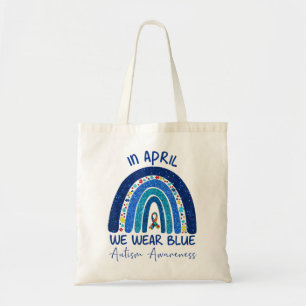 This very nice rainbow autism tee makes a perfect tote bag