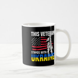 This Veteran Stands With Ukraine Coffee Mug