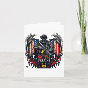 This Veteran Stands With Ukraine Support Ukraine V Card