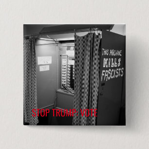 This [Voting] Machine Kills Fascists Pin