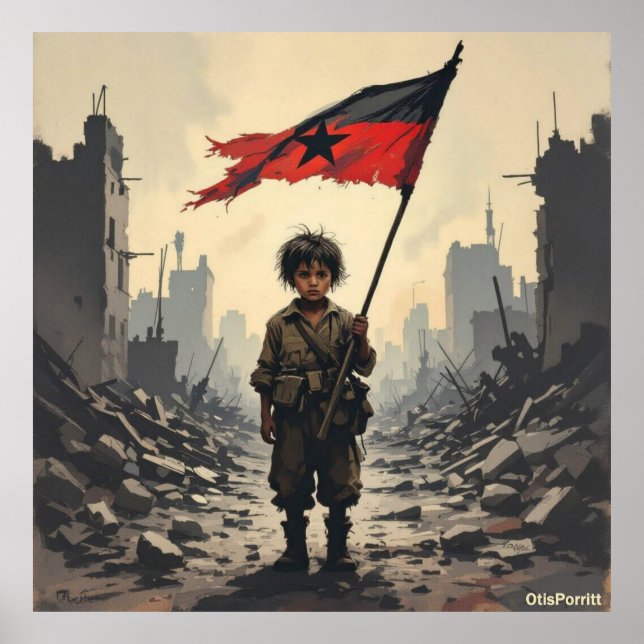 THIS WAR WILL NEVER END-8 POSTER (Front)