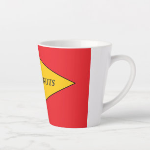 This Way To Doughnuts Latte Mug