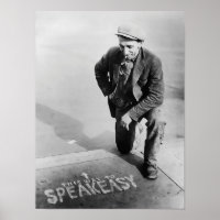 THIS WAY to SPEAKEASY - PROHIBITION AMERICA 1925