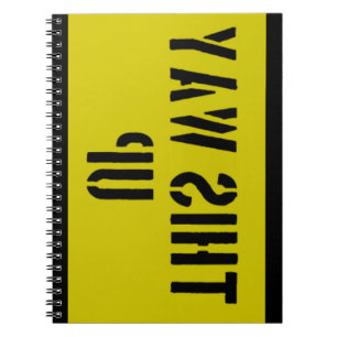 This way up notebook