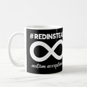 This wear red instead design will help bring accep coffee mug