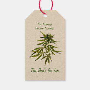 This Weed's for You. Gift Tags