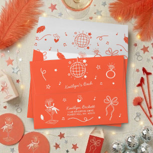 This Wife Is A Showgirl Bachelorette Party Envelope