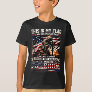 This Will Not Apologize For N Is Flag Does Not T-Shirt