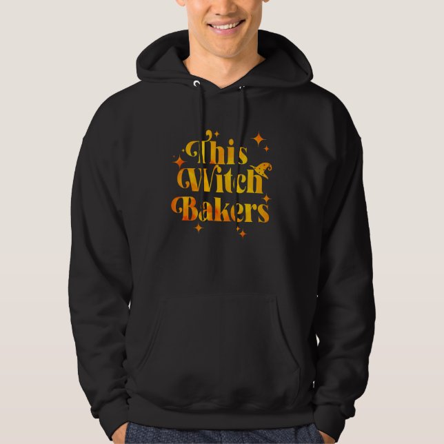 This Witch Bakers Halloween Hoodie (Front)