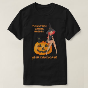 "THIS WITCH CAN BE BRIBED..." funny     Hoodie T-Shirt