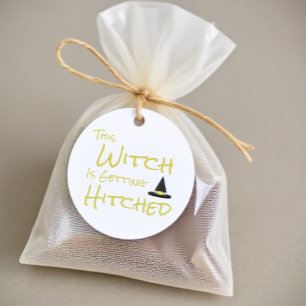 This Witch Is Getting Hitched Favour Tags