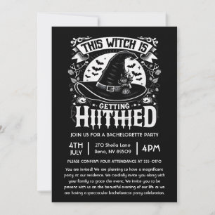 This Witch is Getting Hitched  Invitation