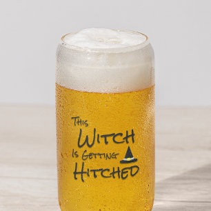 This Witch Is Getting Hitched Shot Glass