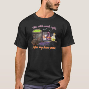 This Witch Needs Coffee Before Any Hocus Pocus Hal T-Shirt