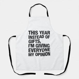 This Year Instead Of Gift I'm Giving Everyone Apron