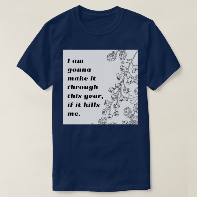 This Year The Mountain Goats  T-Shirt (Design Front)