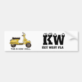 ThisIsHowIRoll, KW                             ... Bumper Sticker