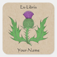 Thistle Bookplate