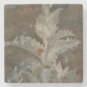 Thistle (by John Crome) Stone Coaster