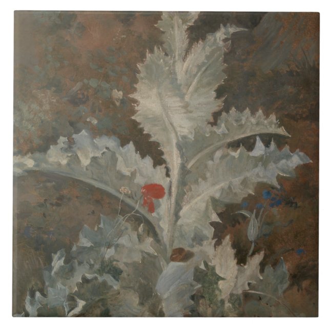 Thistle (by John Crome) Tile (Front)