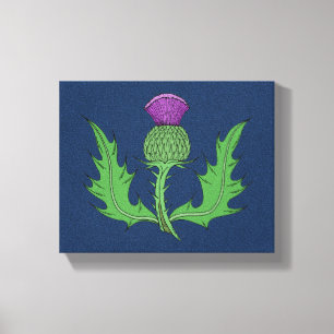 Thistle Canvas Print