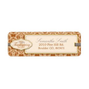 Thistle Damask Thanksgiving