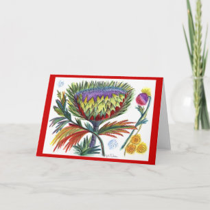 Thistle Holiday Greeting Card