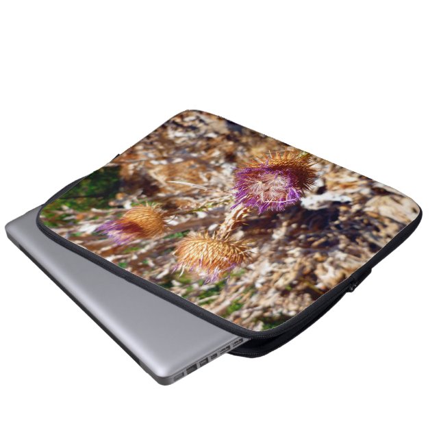 Thistle Laptop Sleeve (Front Bottom)