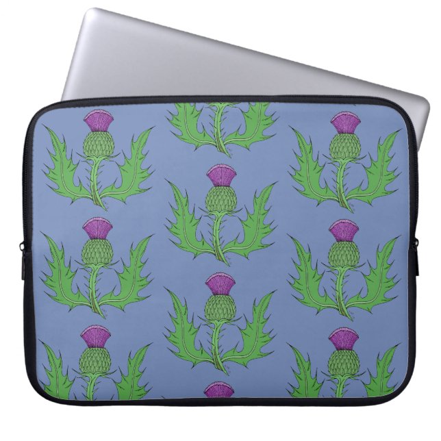 Thistle Laptop Sleeve (Front)