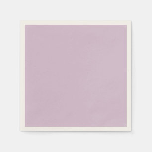 Thistle Purple Solid Pastel Colour Tone Napkin