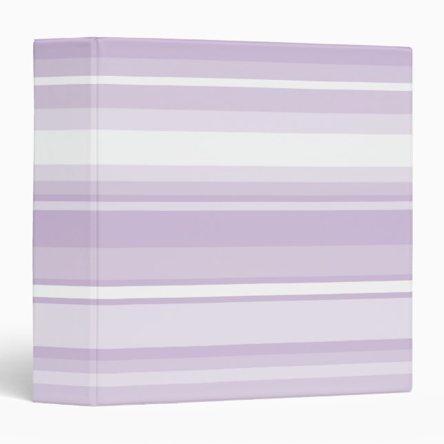 Thistle purple stripes binder (Front/Spine)