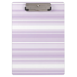 Thistle purple stripes clipboard