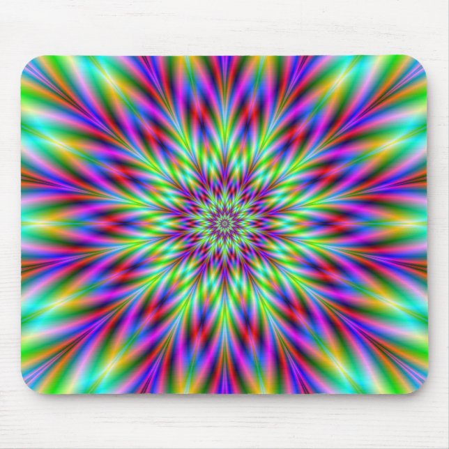 Thistle Star Mouse Pad (Front)