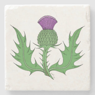 Thistle Stone Coaster
