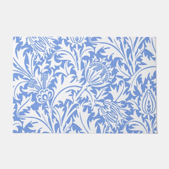 Thistle, William Morris Doormat (Front)