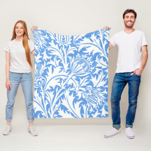 Thistle, William Morris Fleece Blanket