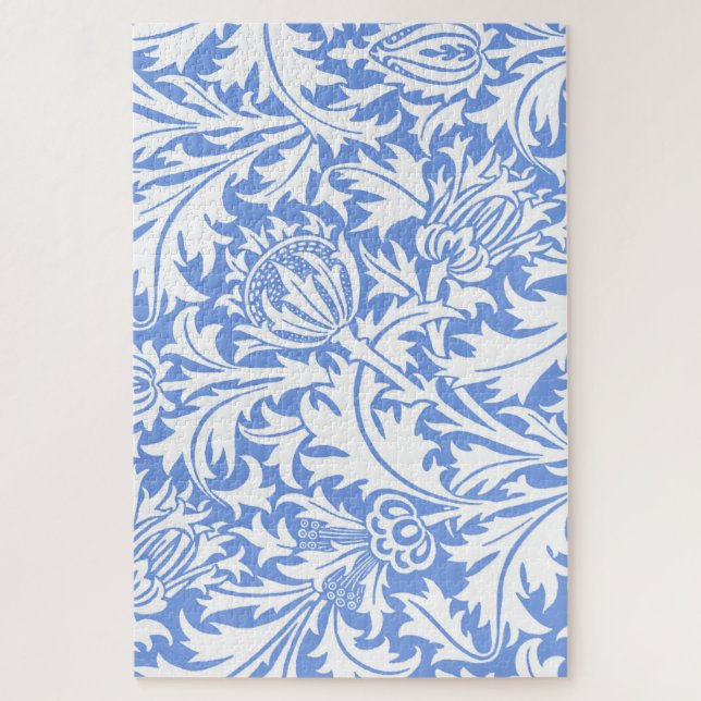 Thistle, William Morris Jigsaw Puzzle (Vertical)