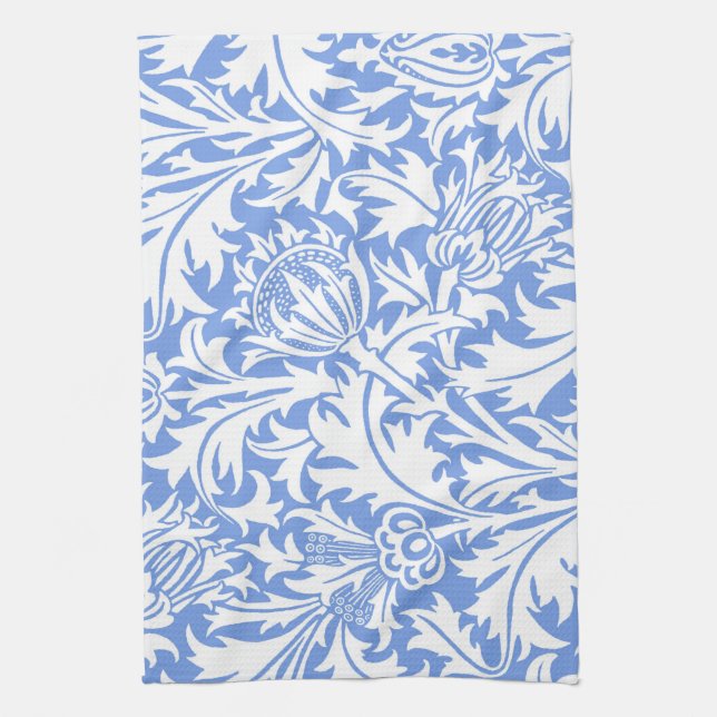 Thistle, William Morris Kitchen Towel (Vertical)