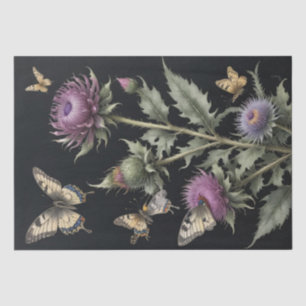 Thistles and Butterflies Tissue Paper